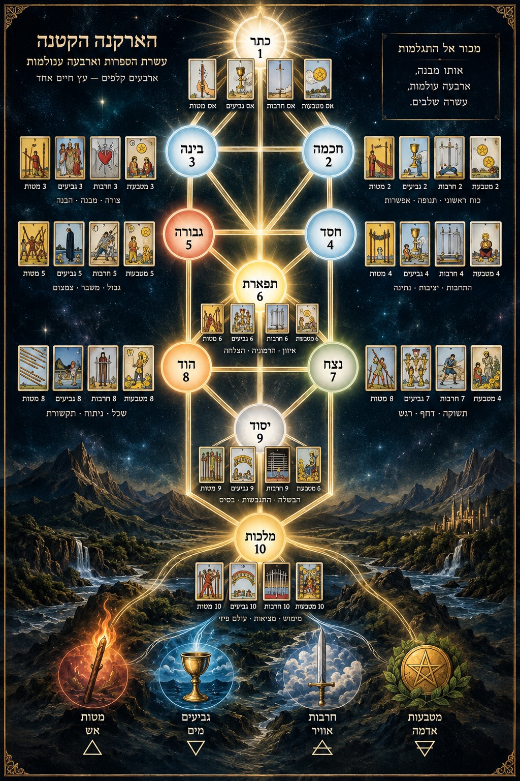 The Tree of Life in Tarot